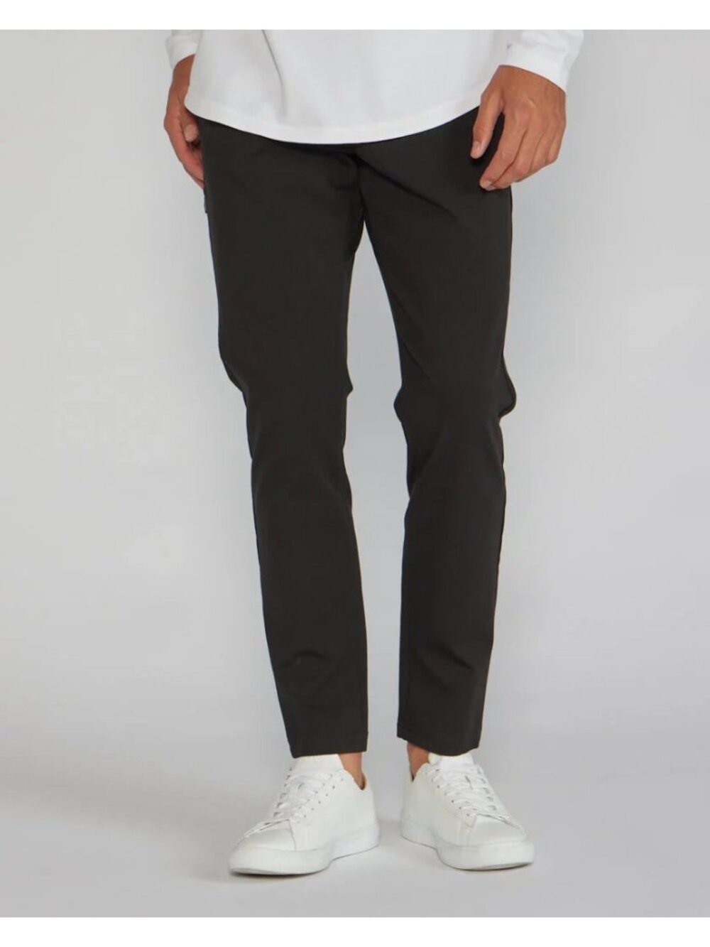 BYLT Basics Black Everyday Pant Men's Size Large Tech Stretch